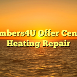 Plumbers4U Offer Central Heating Repair