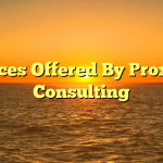 Services Offered By Proxar IT Consulting