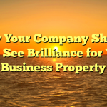 Why Your Company Should Hire See Brilliance for Your Business Property